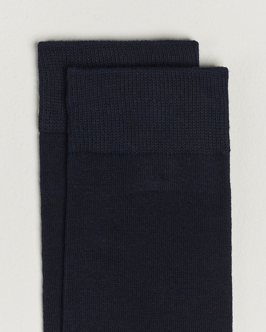 Heren | Sokken |  | 3-Pack Solid Care of Carl Sock Navy