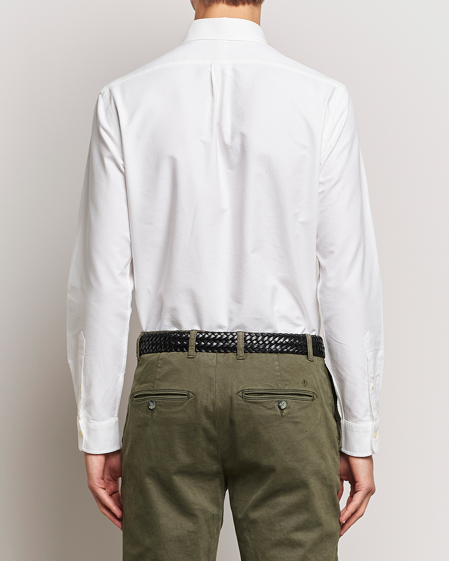 Heren | Overhemden | Polo Ralph Lauren | 2-Pack Slim Fit Shirt Oxford White/Stripes Blue