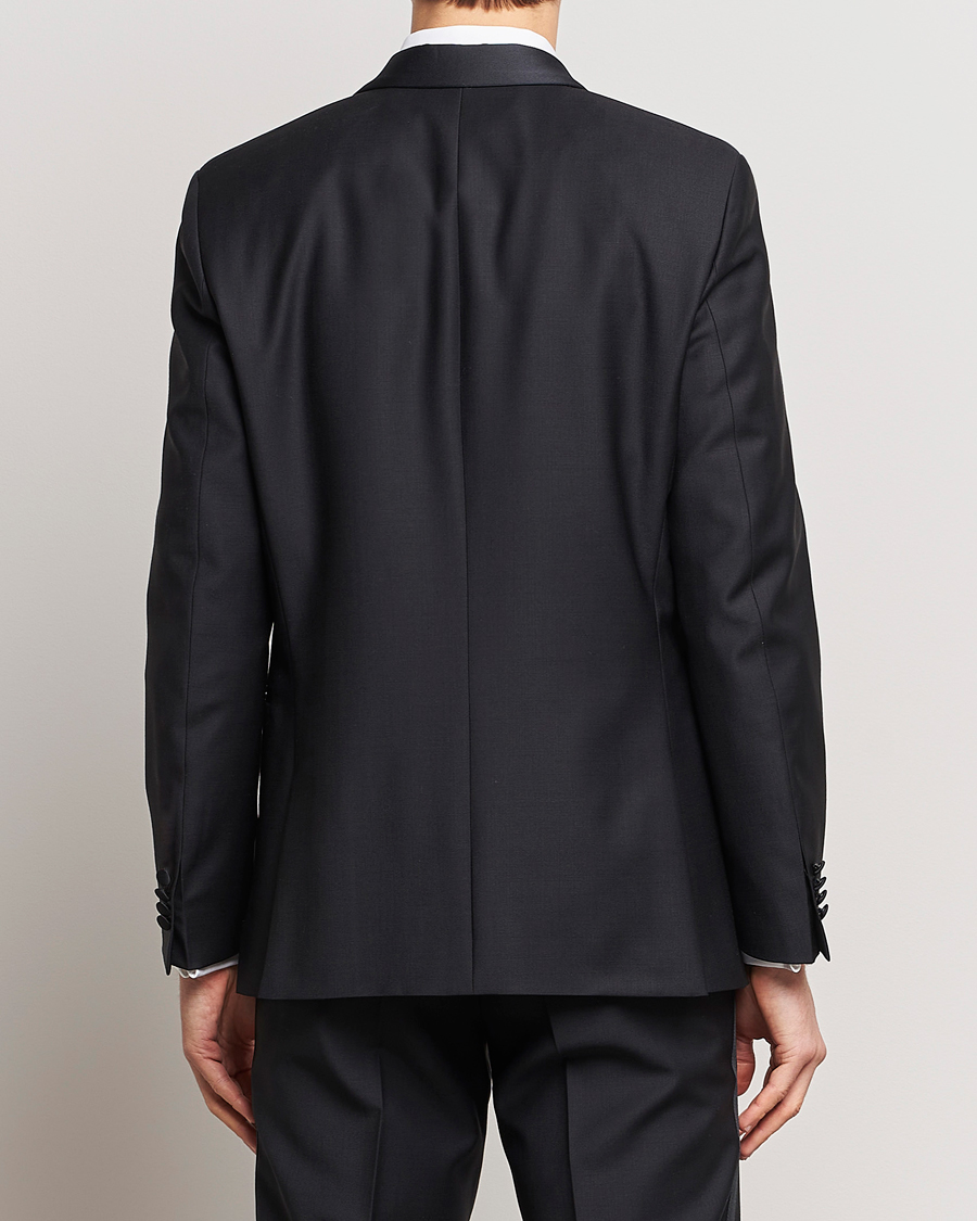 Heren | Pakken | Oscar Jacobson | Figaro/Denz Straight Wool Tuxedo Suit Black