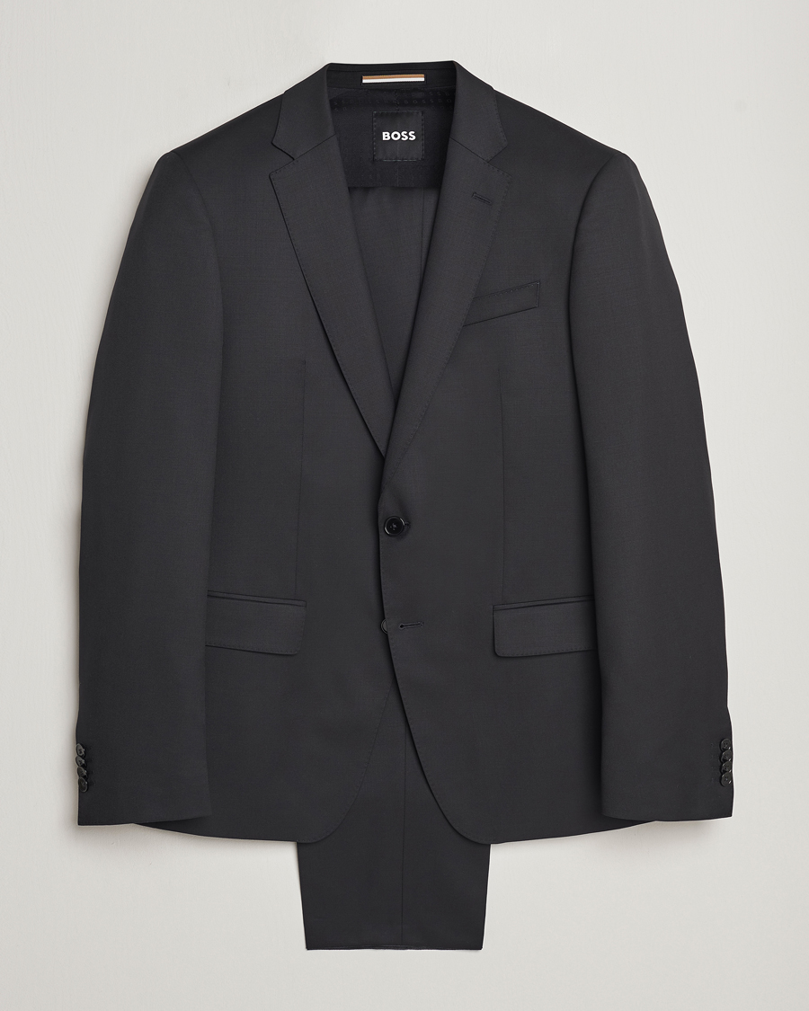 Heren | Pakken | BOSS BLACK | Huge Wool Suit Black