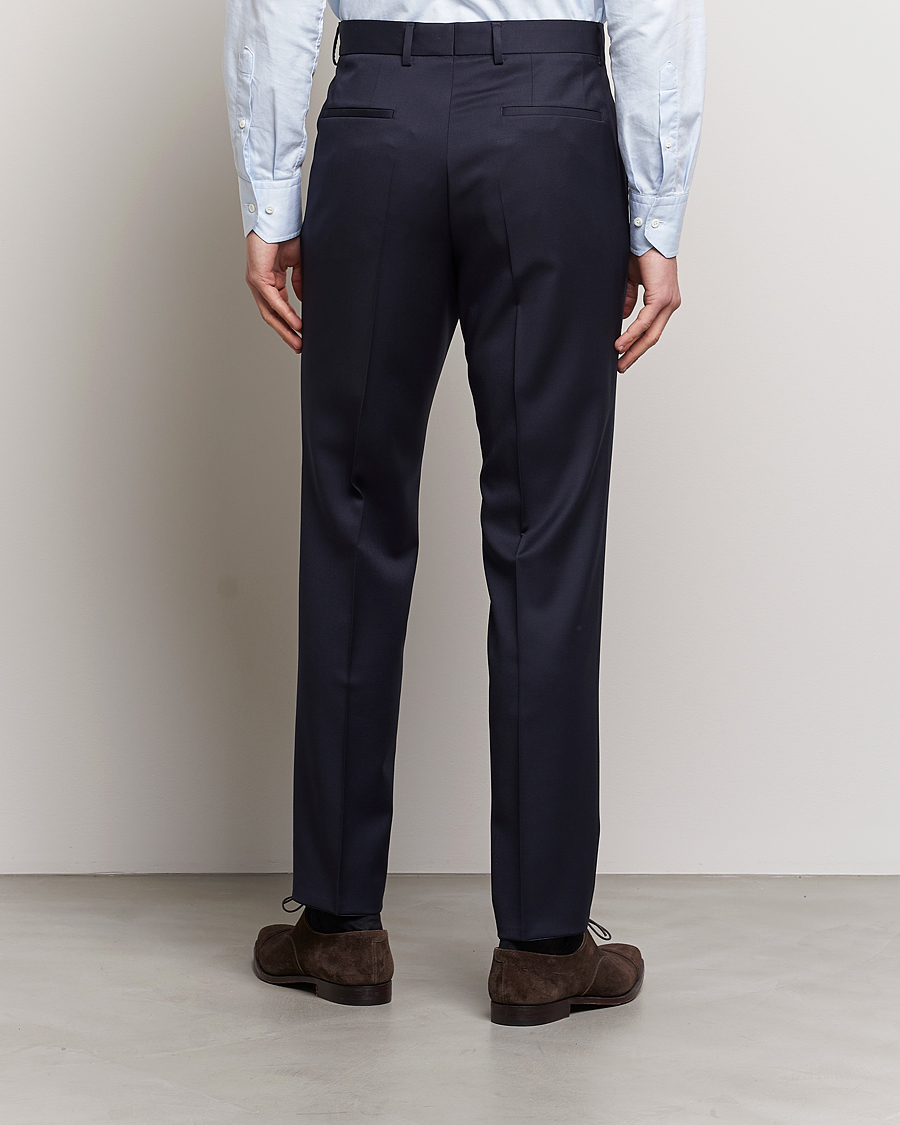 Heren | Pakken | BOSS BLACK | Huge Wool Suit Dark Blue
