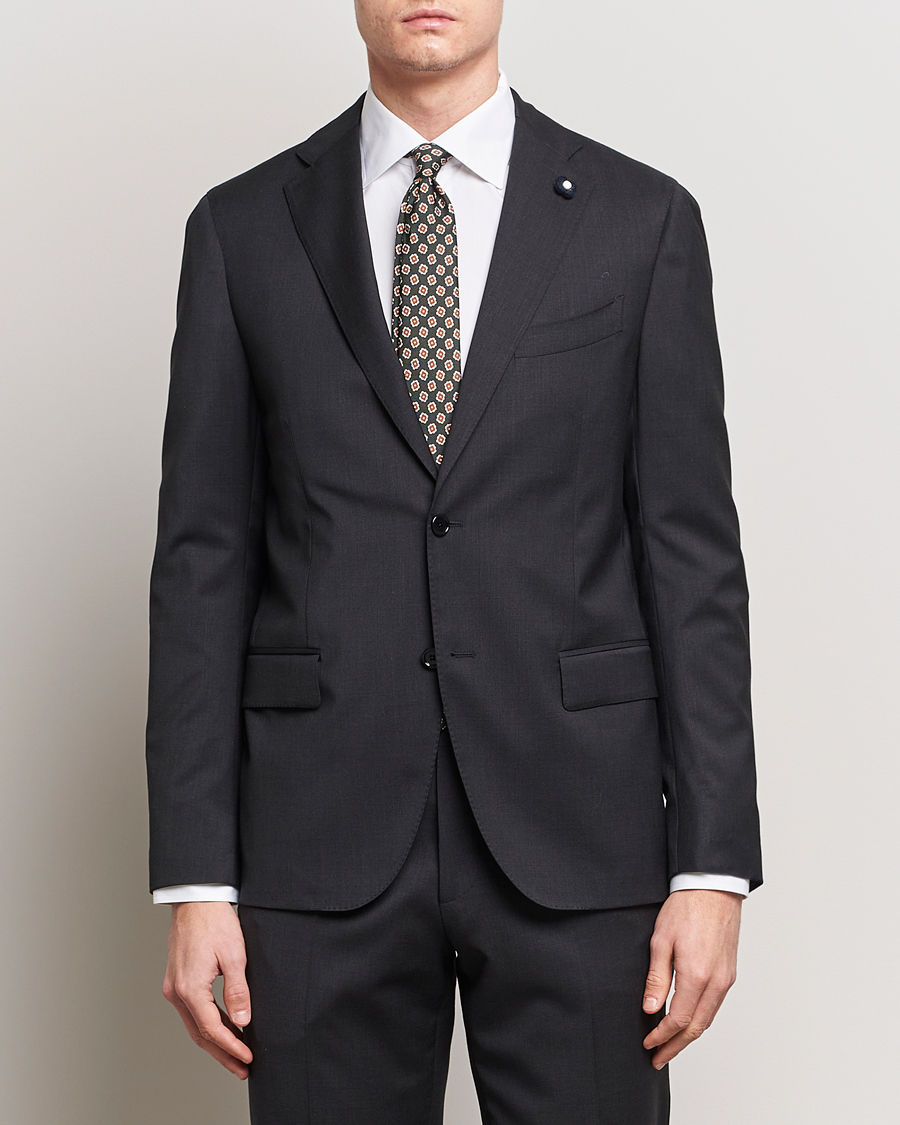 Heren | Pakken | Lardini | Wool Suit Grey