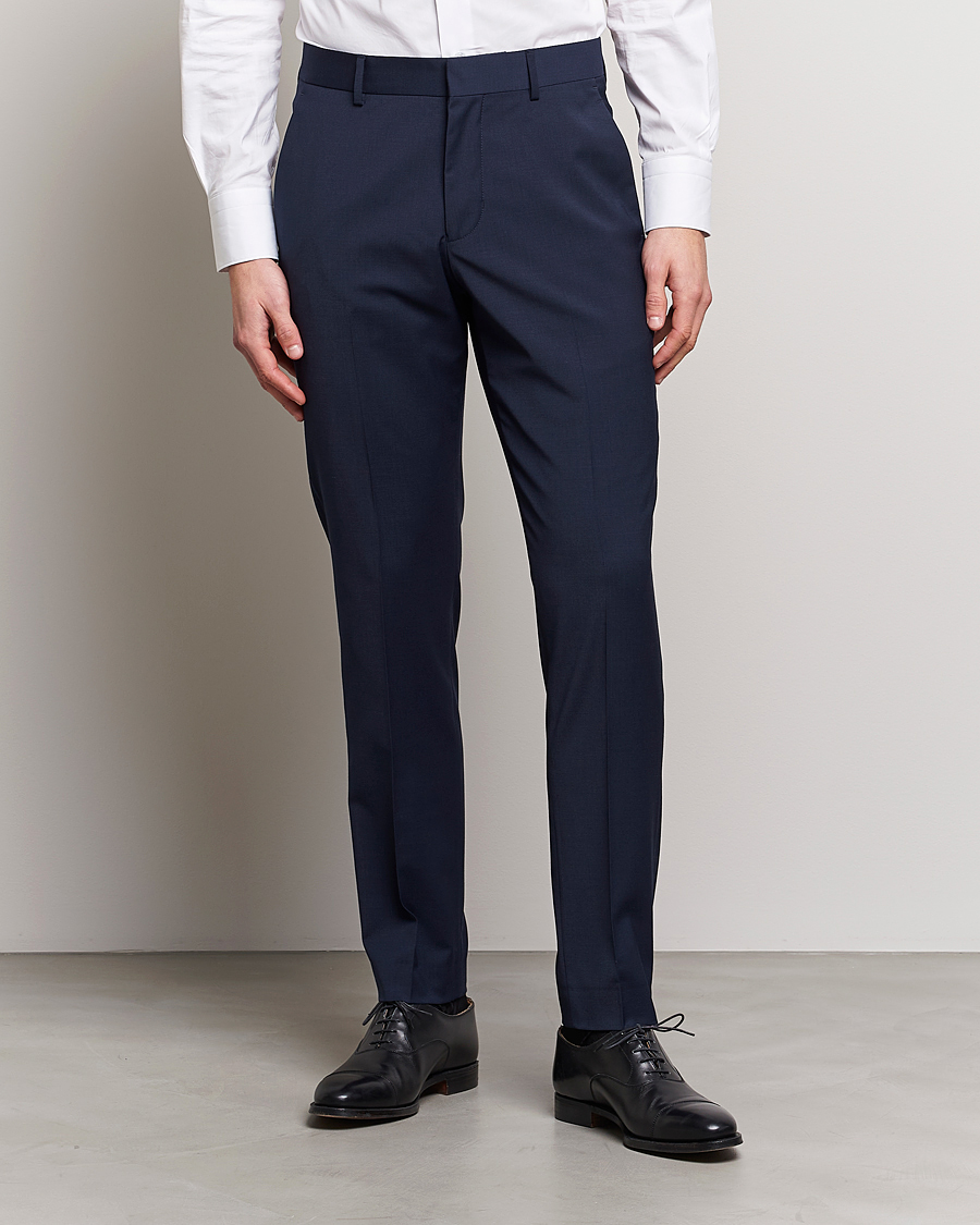 Heren | Pakken | Tiger of Sweden | Jerretts Wool Travel Suit Royal Blue