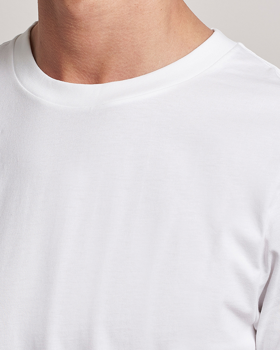 Heren | T-shirts | Bread & Boxers | 3-pack Crew Neck Regular T-Shirt White/Black/Dark Navy
