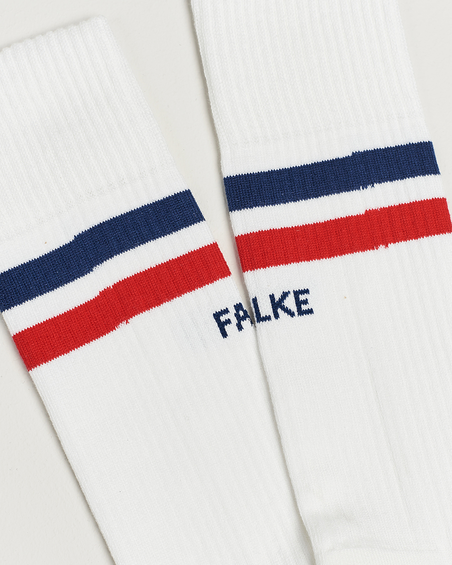 Heren | Ondergoed | Falke | 3-pack Dynamic Tennis Socks White/Blue/Red