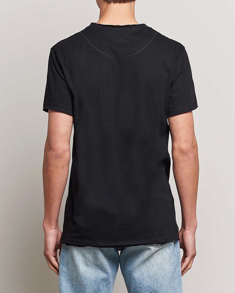 Heren | T-shirts | Bread & Boxers | 3-pack Crew Neck Relaxed Black