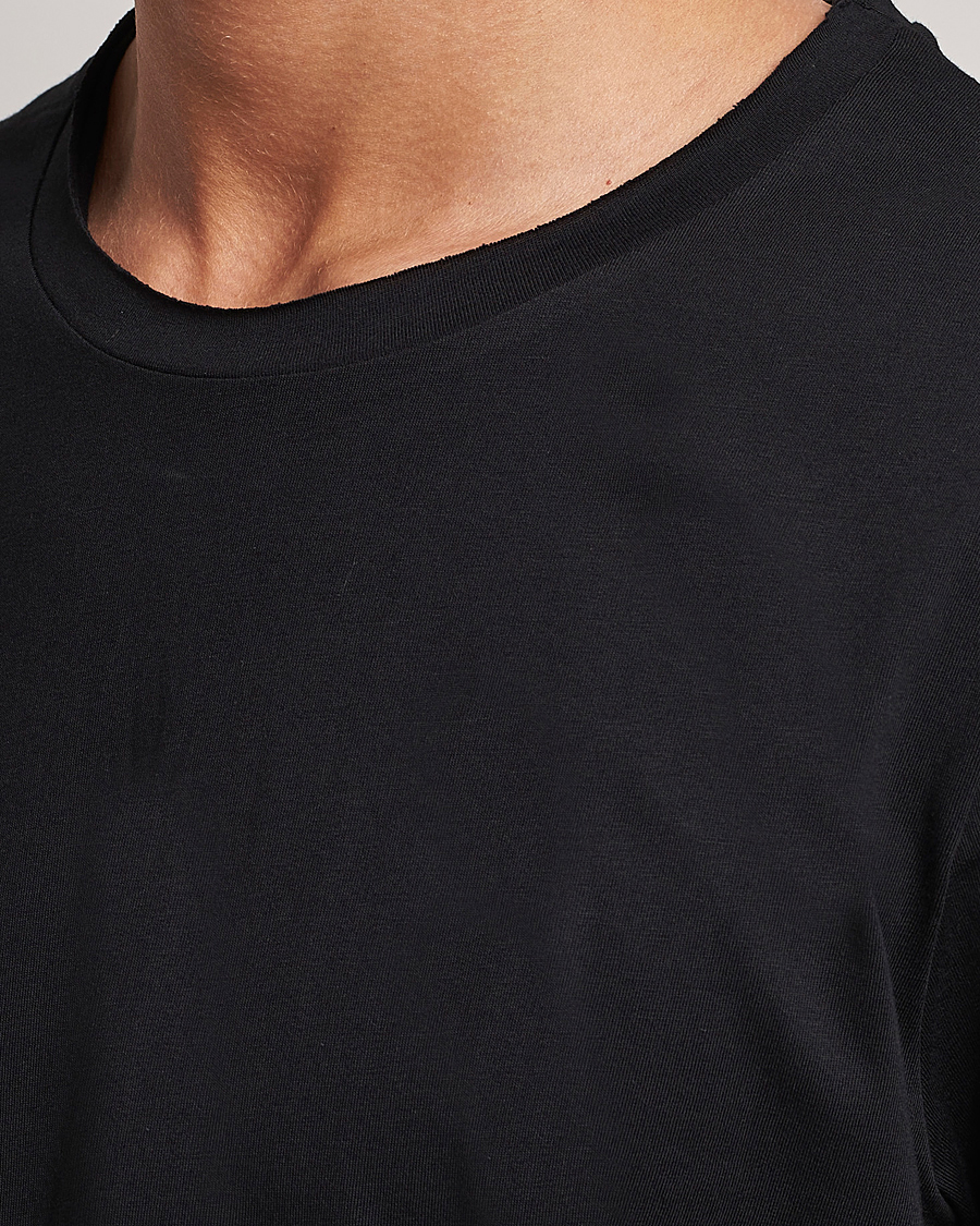 Heren | T-shirts | Bread & Boxers | 3-pack Crew Neck Relaxed Black
