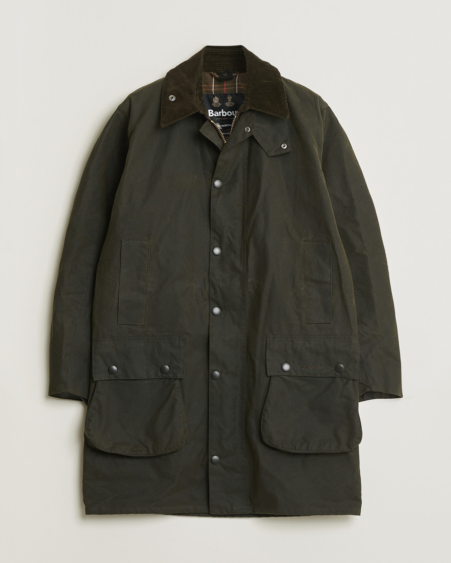 Heren | Pre-owned Jassen | Pre-owned | Barbour Lifestyle Classic Northumbria Jacket Olive UK36 - EU46