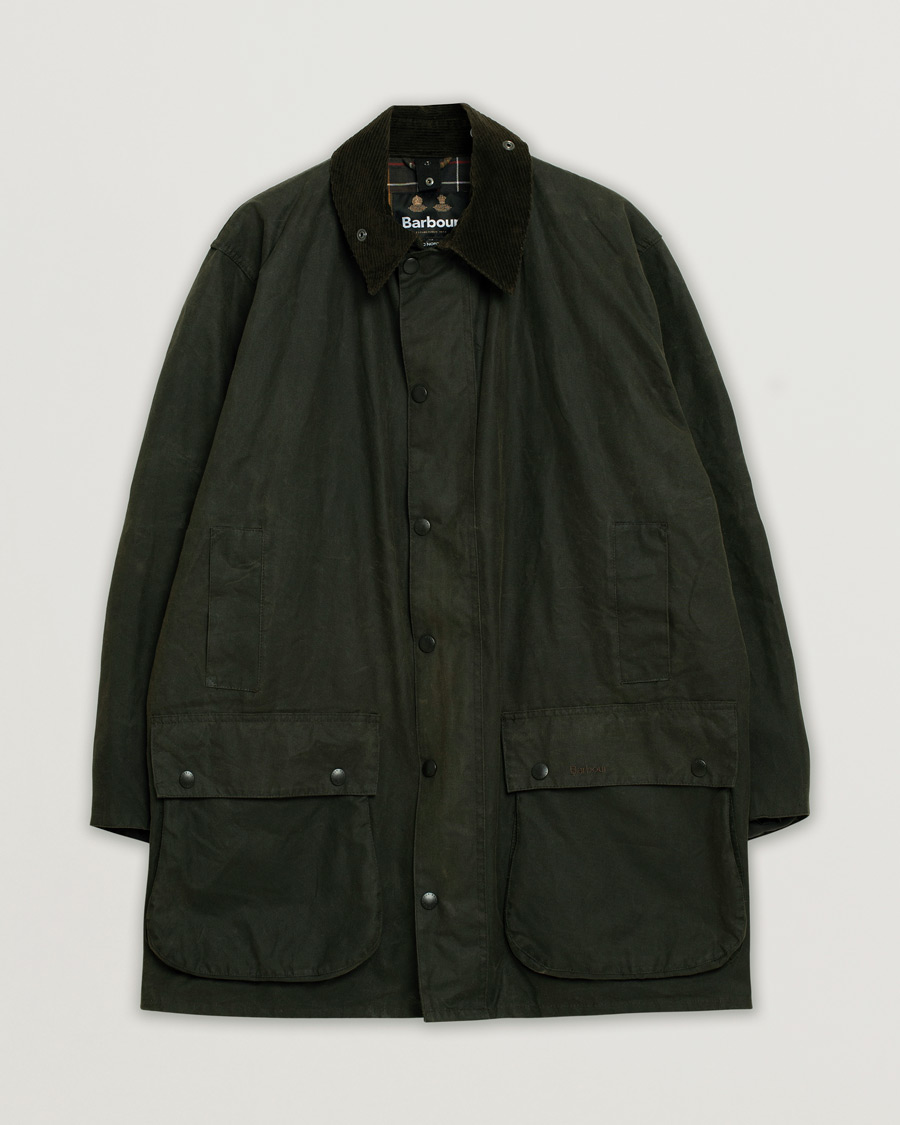 Heren | Barbour Lifestyle Classic Northumbria Jacket Olive | Pre-owned | Barbour Lifestyle Classic Northumbria Jacket Olive