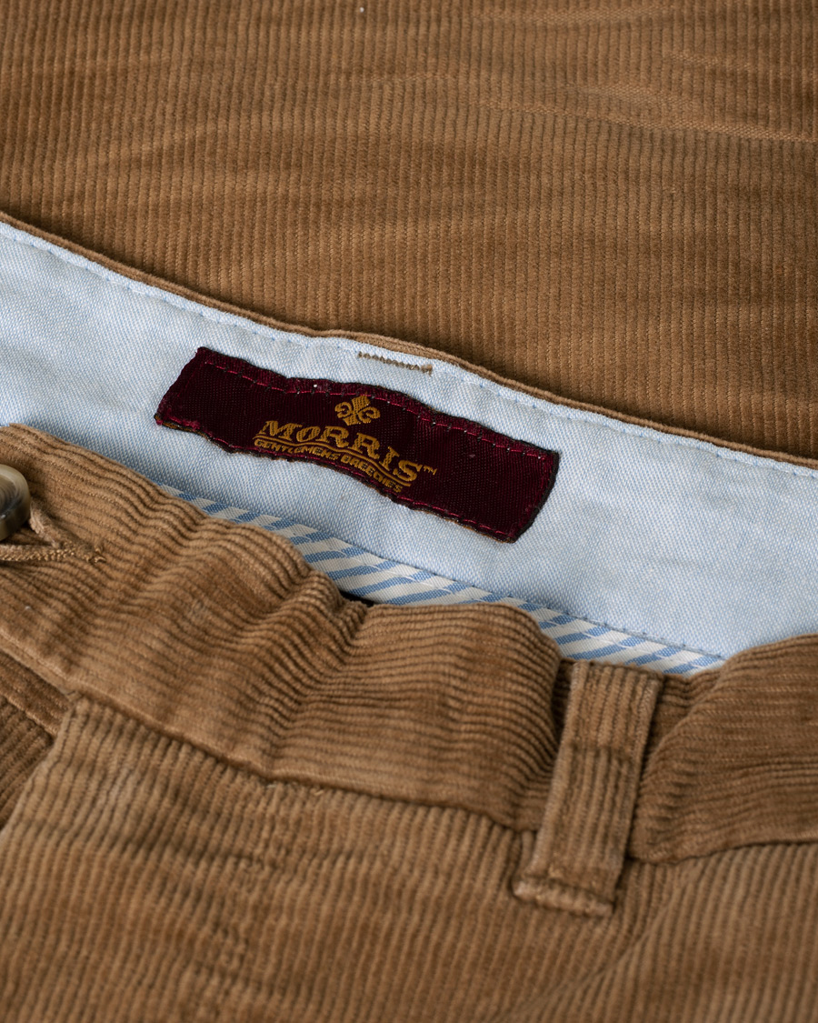 Heren | Broeken | Pre-owned | Morris Corduroy Trousers Brown