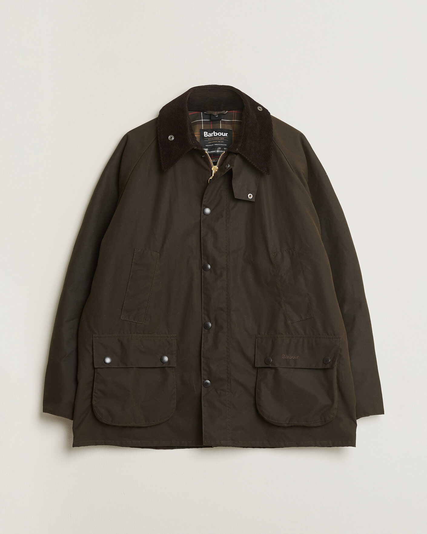Heren | Pre-owned Jassen | Pre-owned | Barbour Lifestyle Classic Bedale Jacket Olive UK46 - EU56