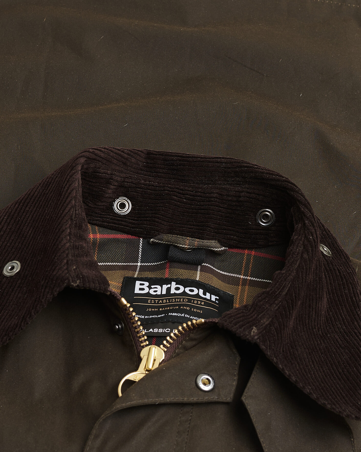 Heren | Pre-owned Jassen | Pre-owned | Barbour Lifestyle Classic Bedale Jacket Olive UK46 - EU56