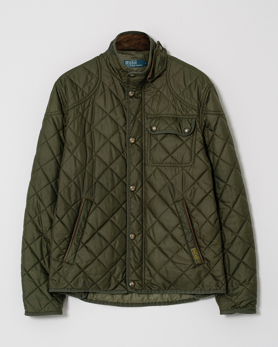 Heren | Polo Ralph Lauren Richmond Quilt Jacket Dark Botanic S | Pre-owned | Polo Ralph Lauren Richmond Quilt Jacket Dark Botanic S