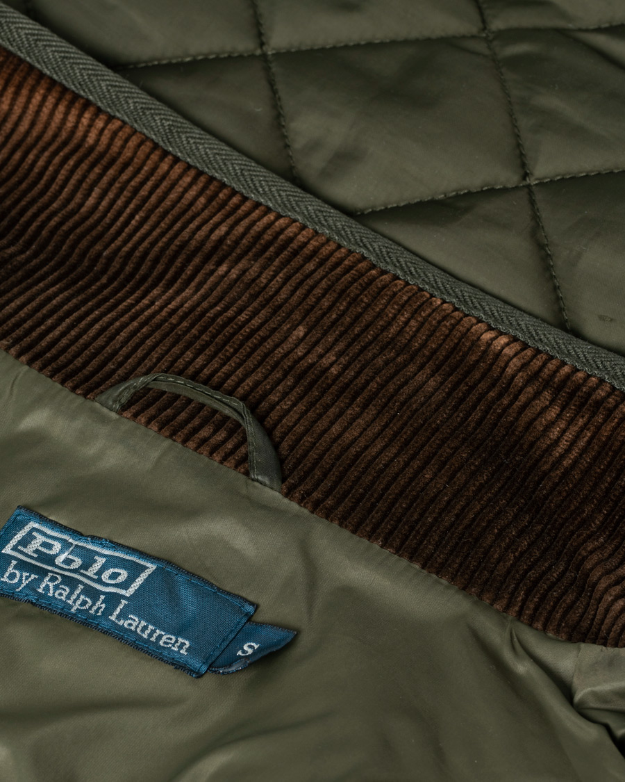 Heren | Polo Ralph Lauren Richmond Quilt Jacket Dark Botanic S | Pre-owned | Polo Ralph Lauren Richmond Quilt Jacket Dark Botanic S