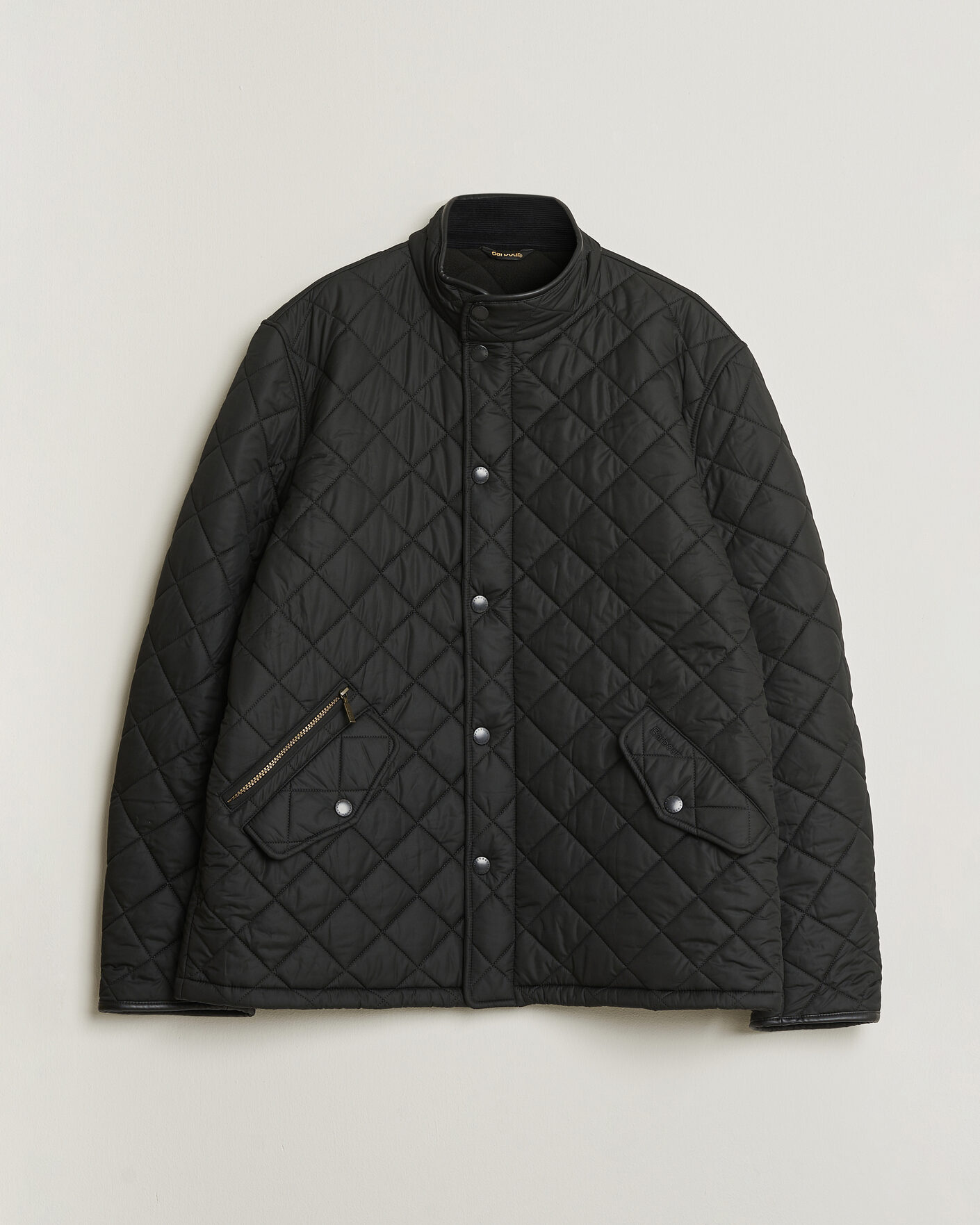 Heren | Pre-owned Jassen | Pre-owned | Barbour Lifestyle Powell Quilted Jacket Black XXL