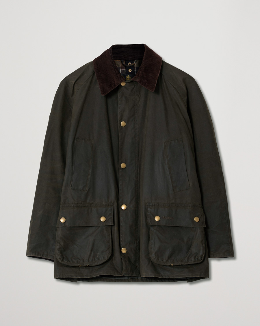 Heren | Jassen | Pre-owned | Barbour Lifestyle Ashby Wax Jacket Olive