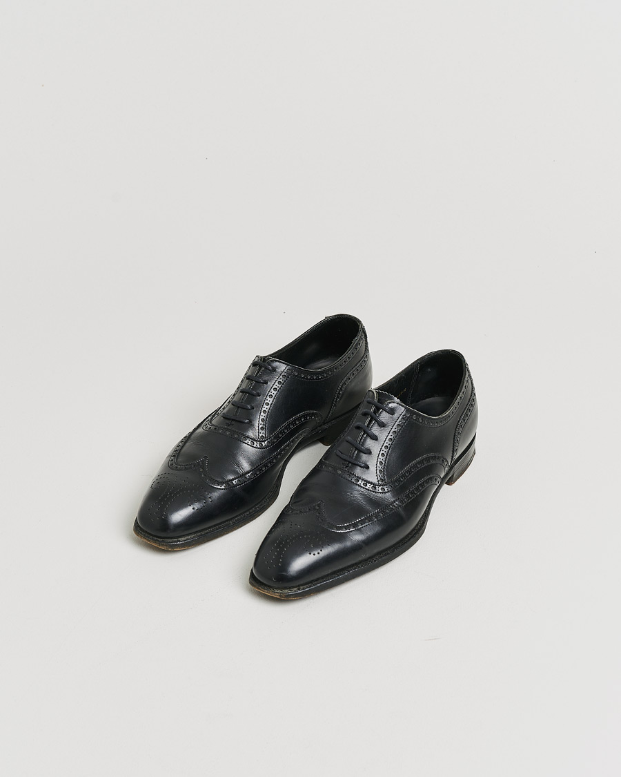 Heren | Pre-owned Schoenen | Pre-owned | Crockett & Jones Clifford Brogues Black Calf UK7 - EU41