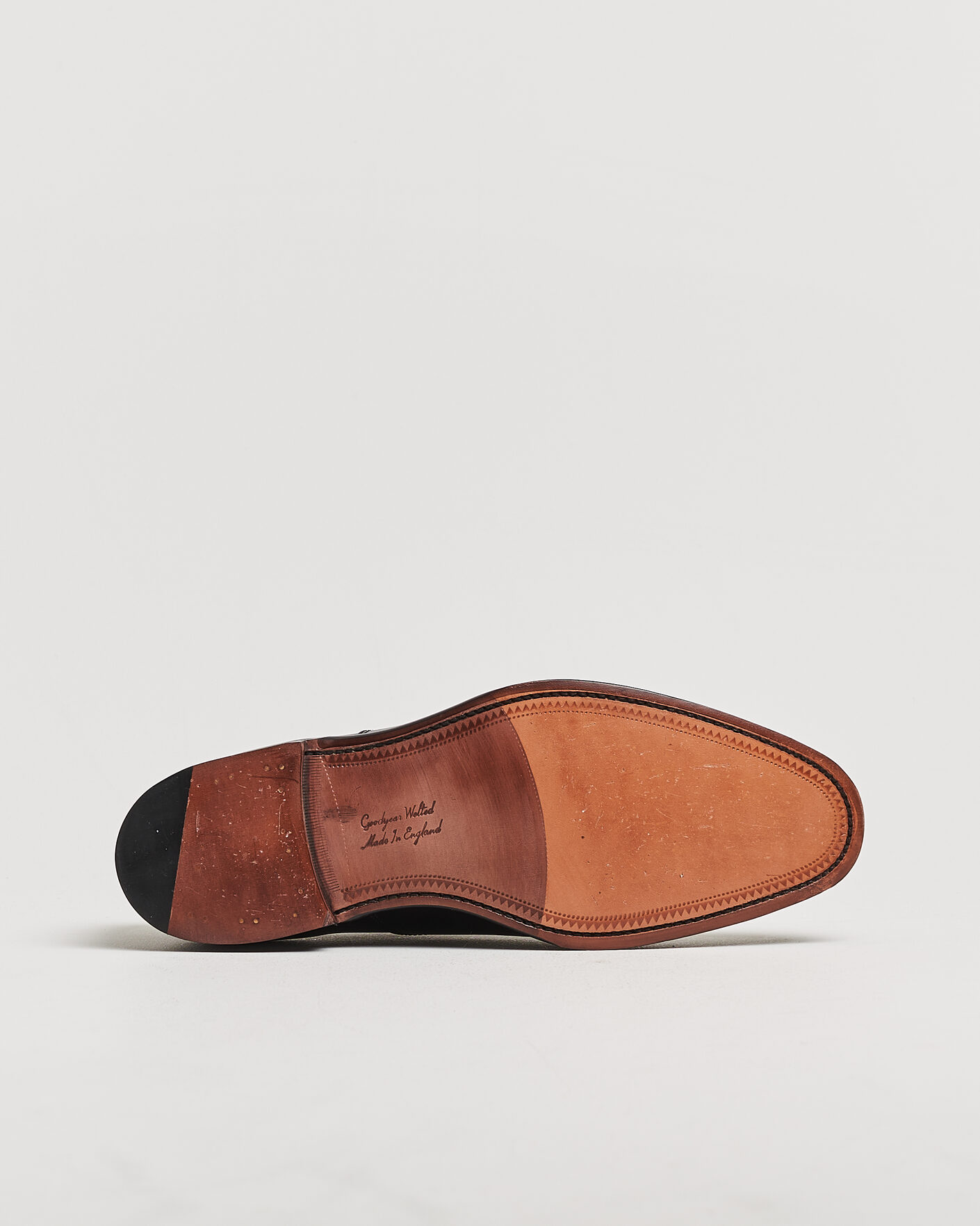 Heren | Pre-owned Goodyear genaaide schoenen | Pre-owned | Loake 1880 Aldwych Oxford Black Calf UK9 - EU43