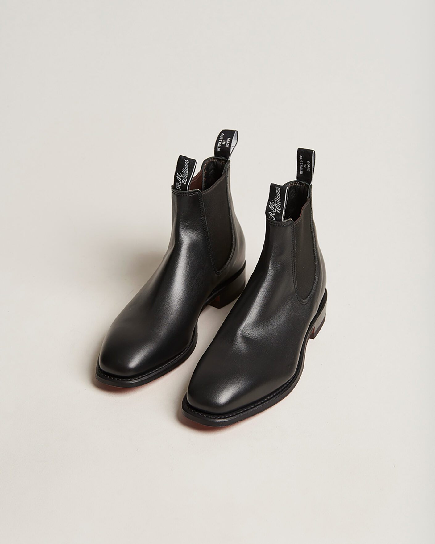Heren | Pre-owned Goodyear genaaide schoenen | Pre-owned | R.M.Williams Craftsman G Boot Yearling Black UK8 - EU42