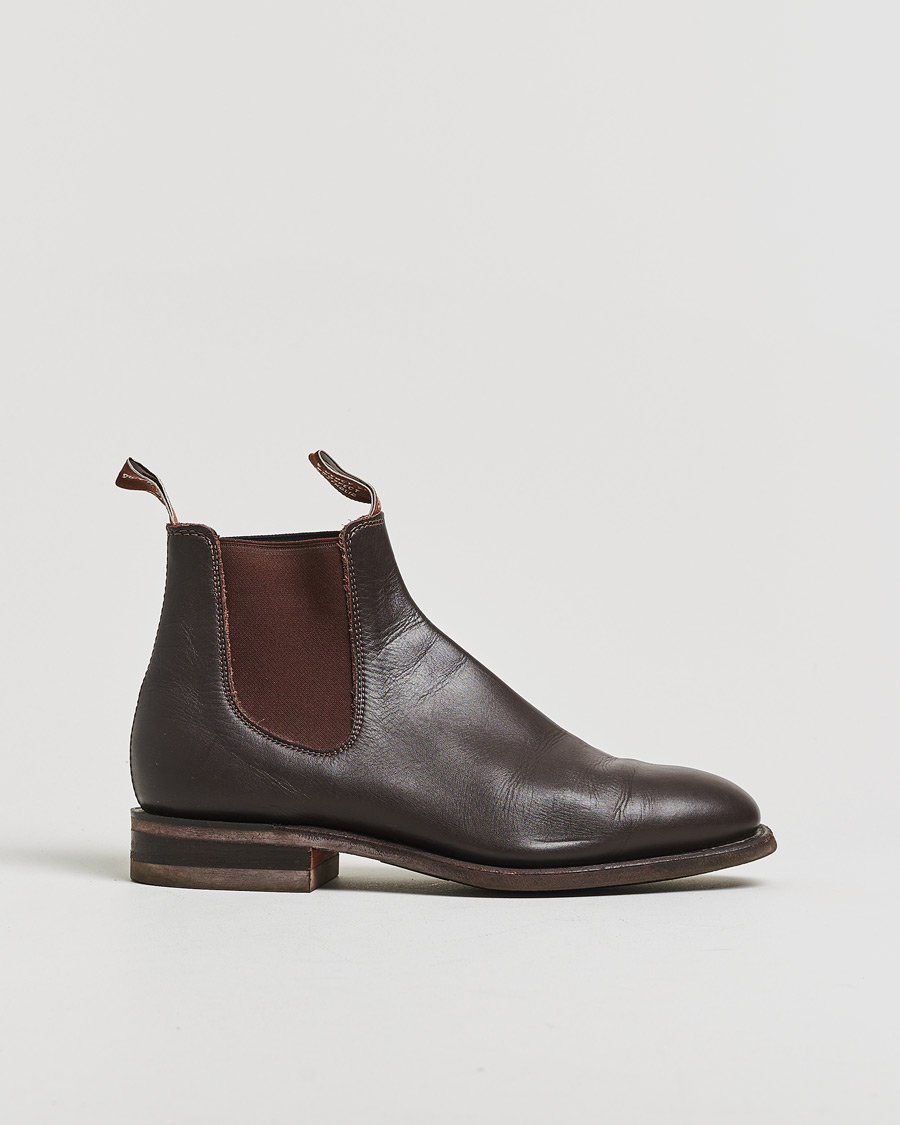 Heren | Pre-owned Goodyear genaaide schoenen | Pre-owned | R.M.Williams Blaxland G Boot Yearling Chestnut UK9 - EU43,5