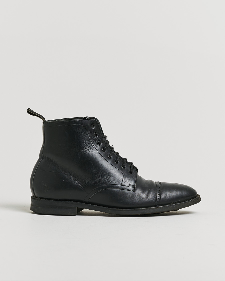 Heren | Pre-owned Goodyear genaaide schoenen | Pre-owned | Loake 1880 Hyde Boot Black Calf UK7 - EU41