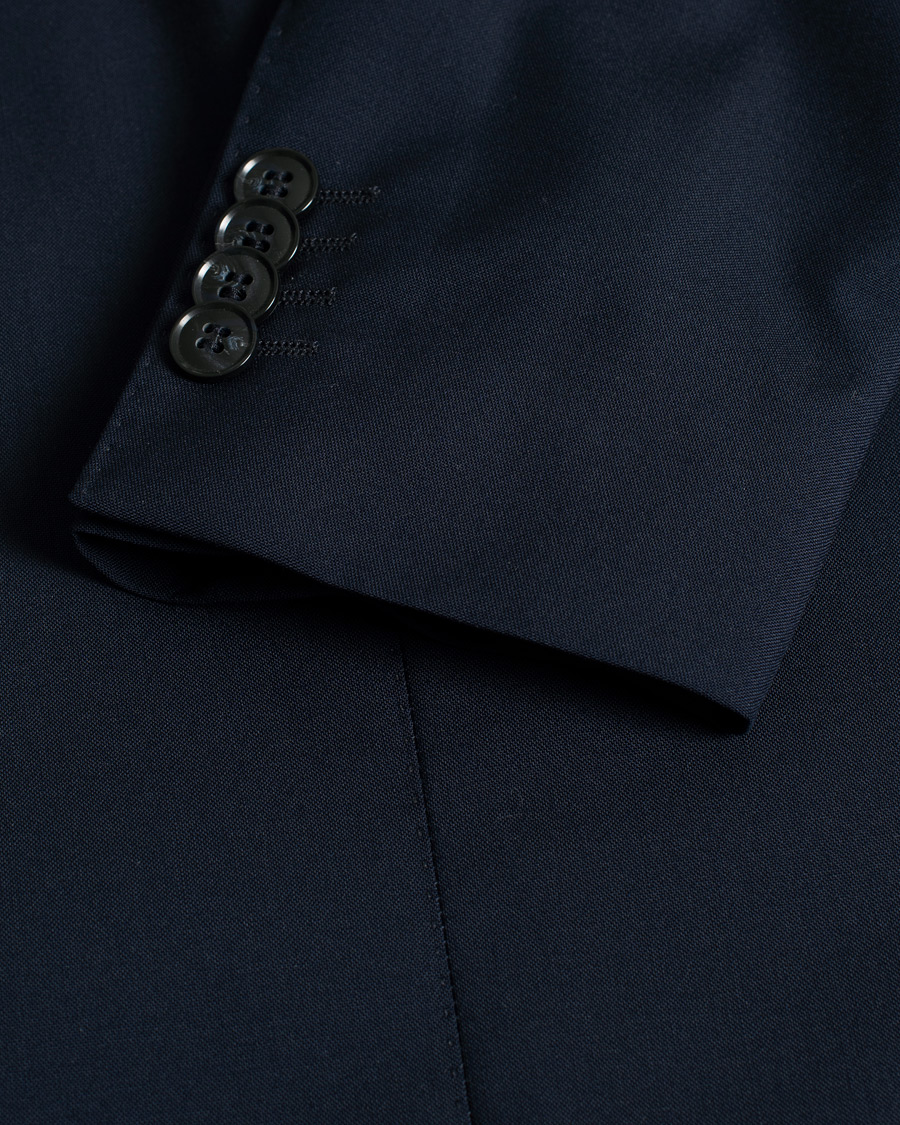 Heren | Oscar Jacobson Super 120's Wool Suit Navy 150 | Pre-owned | Oscar Jacobson Super 120's Wool Suit Navy 150