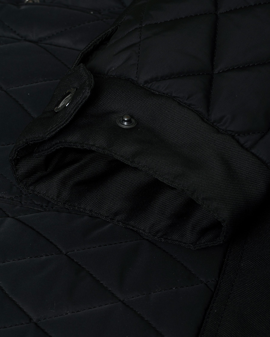 Heren | Hackett AMR Quilted 4-Pocket Jacket Black L | Pre-owned | Hackett AMR Quilted 4-Pocket Jacket Black L
