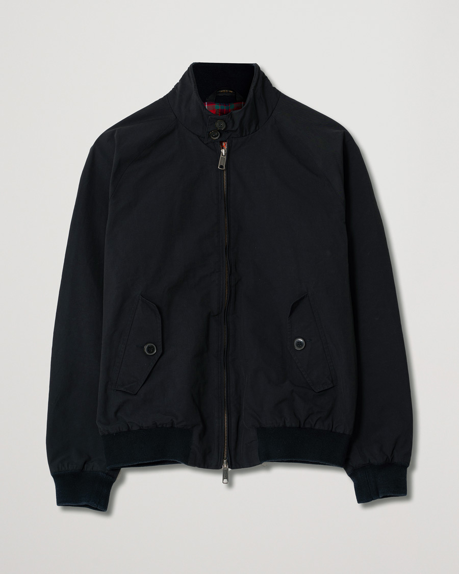 Heren | Baracuta G9 Original Harrington Jacket Dark Navy UK38 - EU48 | Pre-owned | Baracuta G9 Original Harrington Jacket Dark Navy UK38 - EU48