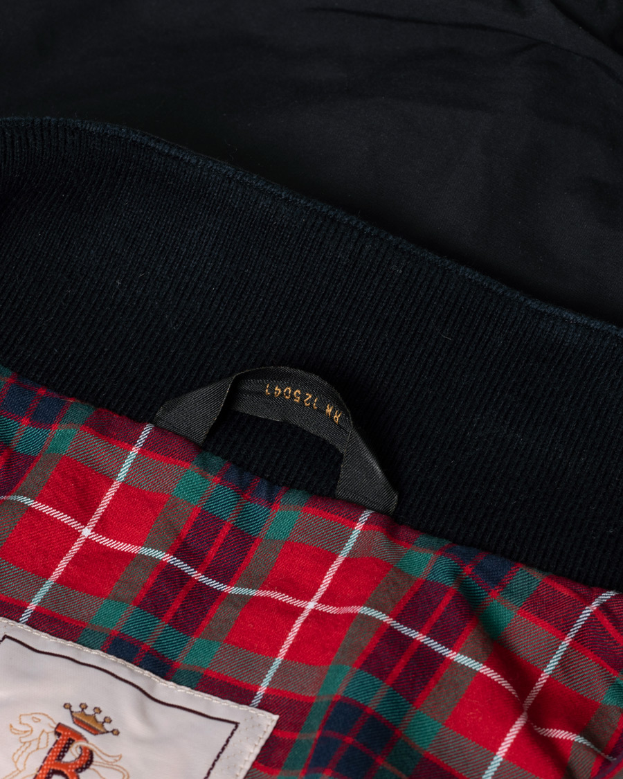 Heren | Baracuta G9 Original Harrington Jacket Dark Navy UK38 - EU48 | Pre-owned | Baracuta G9 Original Harrington Jacket Dark Navy UK38 - EU48