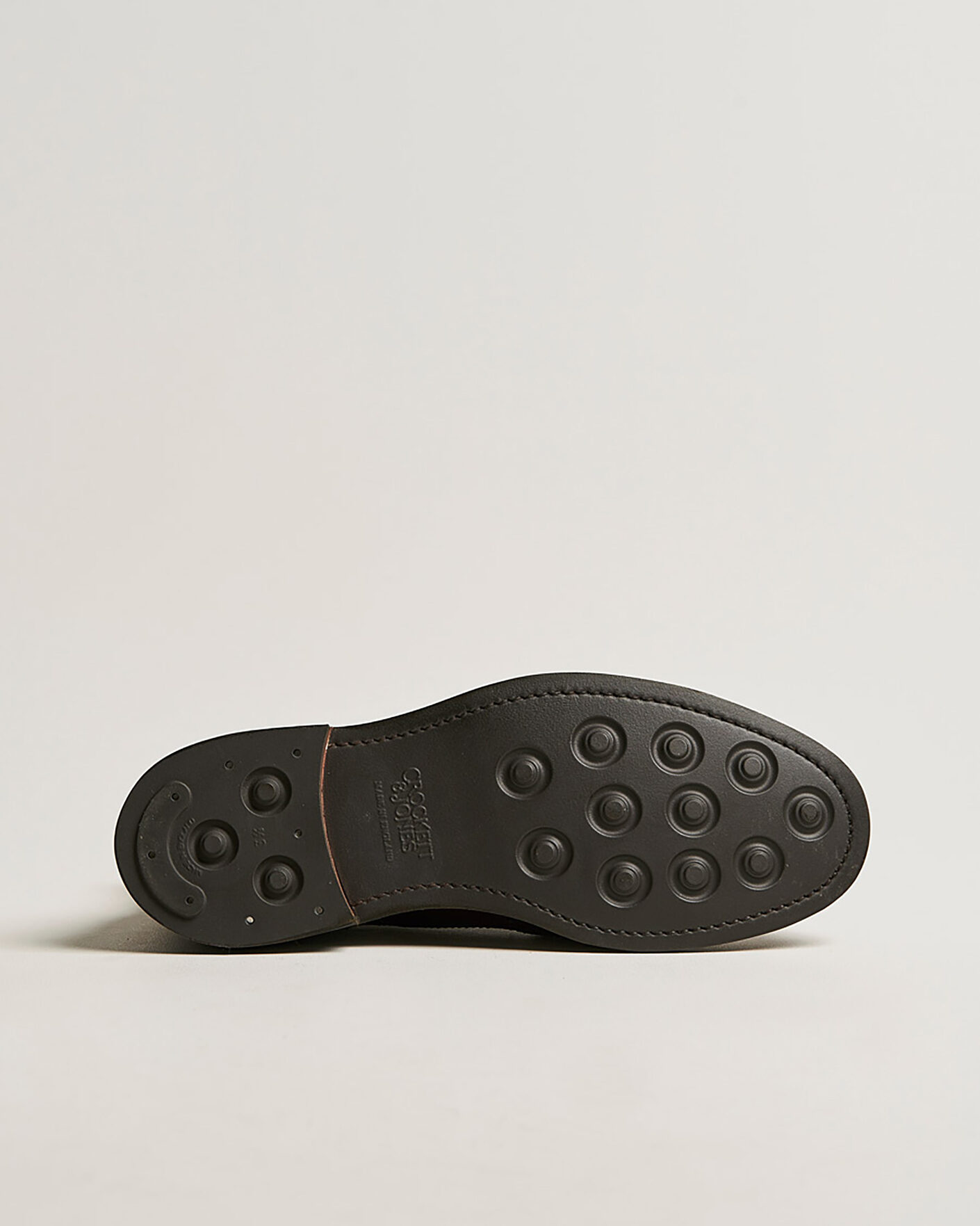 Heren | Pre-owned Goodyear genaaide schoenen | Pre-owned | Crockett & Jones Islay Boot Dark Brown Grained Calf UK10 - EU44