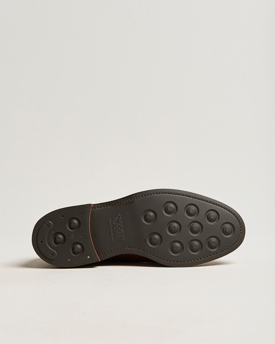 Heren | Pre-owned Goodyear genaaide schoenen | Pre-owned | Crockett & Jones Pembroke Derbys Tan Grained Calf UK10,5 - EU44,5