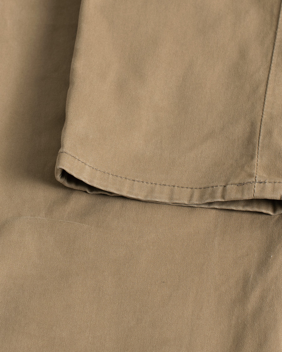 Heren | Incotex Slim Fit Comfort Chino Khaki | Pre-owned | Incotex Slim Fit Comfort Chino Khaki