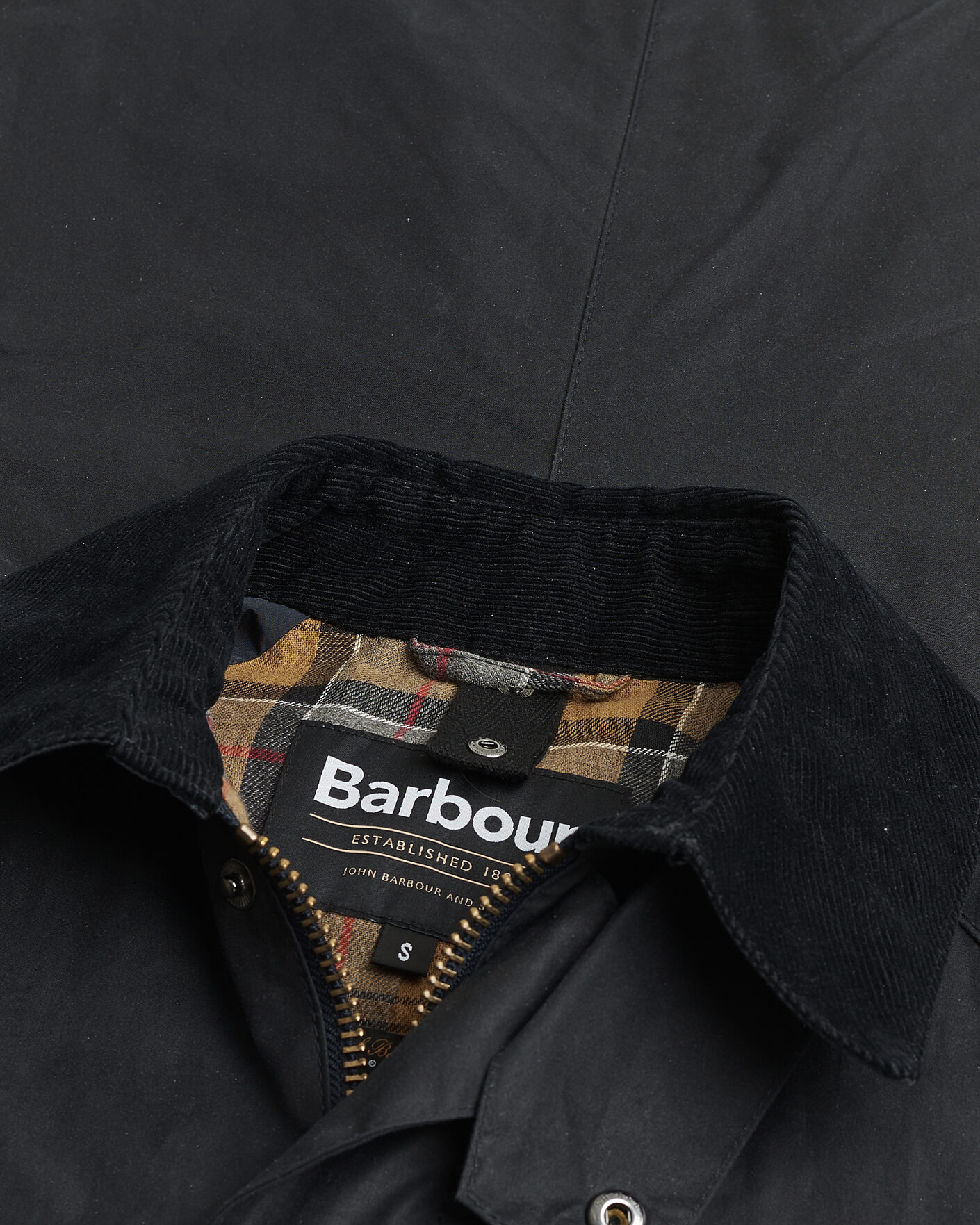 Heren | Pre-owned Jassen | Pre-owned | Barbour LifestyleAshby Wax JacketNavyS