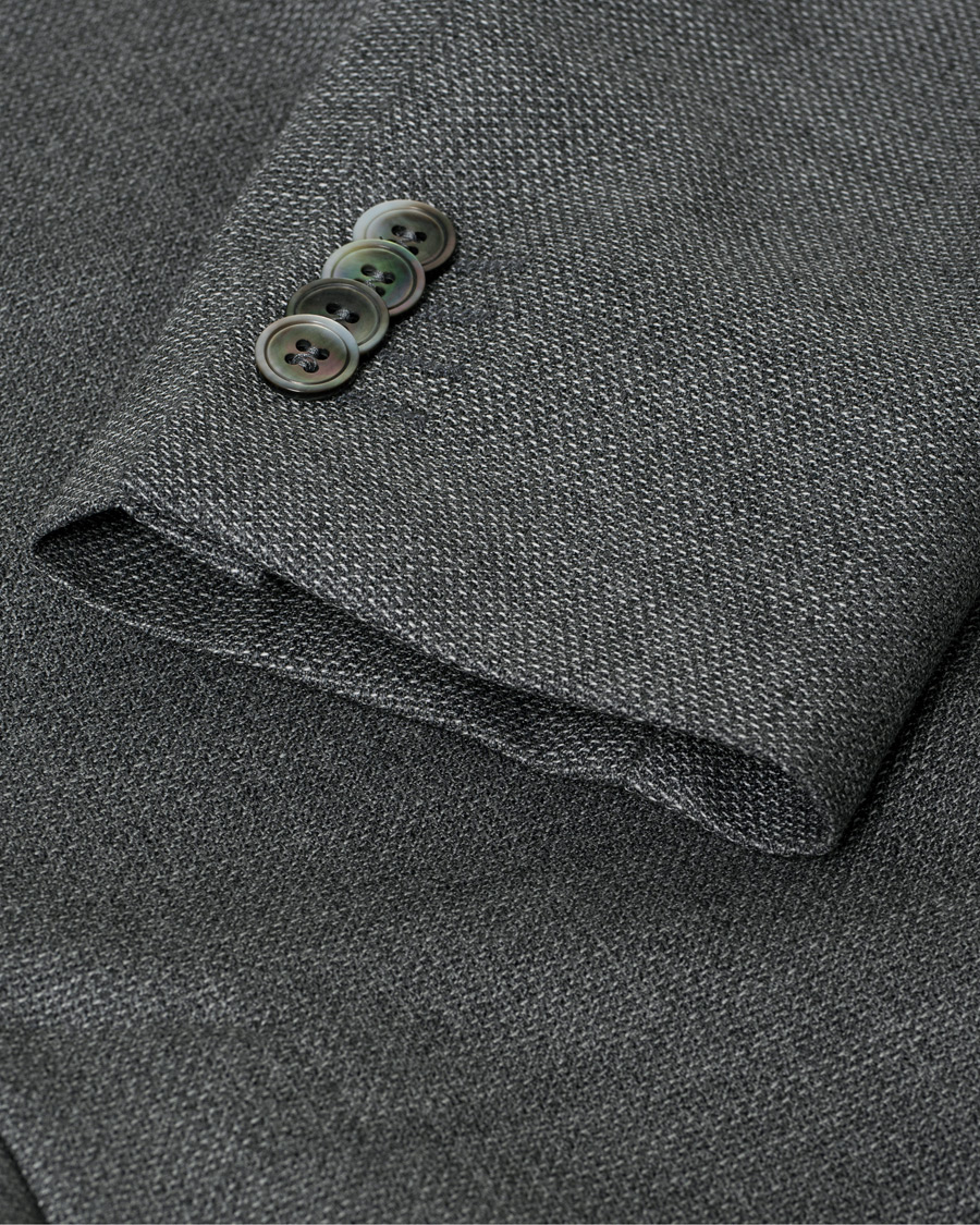 Heren | Oscar Jacobson Einar Patch Pocket Blazer Grey 48 | Pre-owned | Oscar Jacobson Einar Patch Pocket Blazer Grey 48