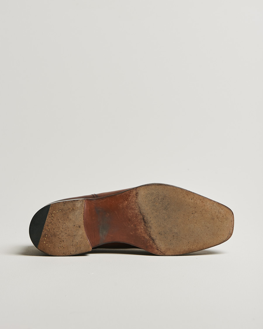 Heren | Edward Green Dover Split Toe Dark Oak Calf | Pre-owned | Edward Green Dover Split Toe Dark Oak Calf