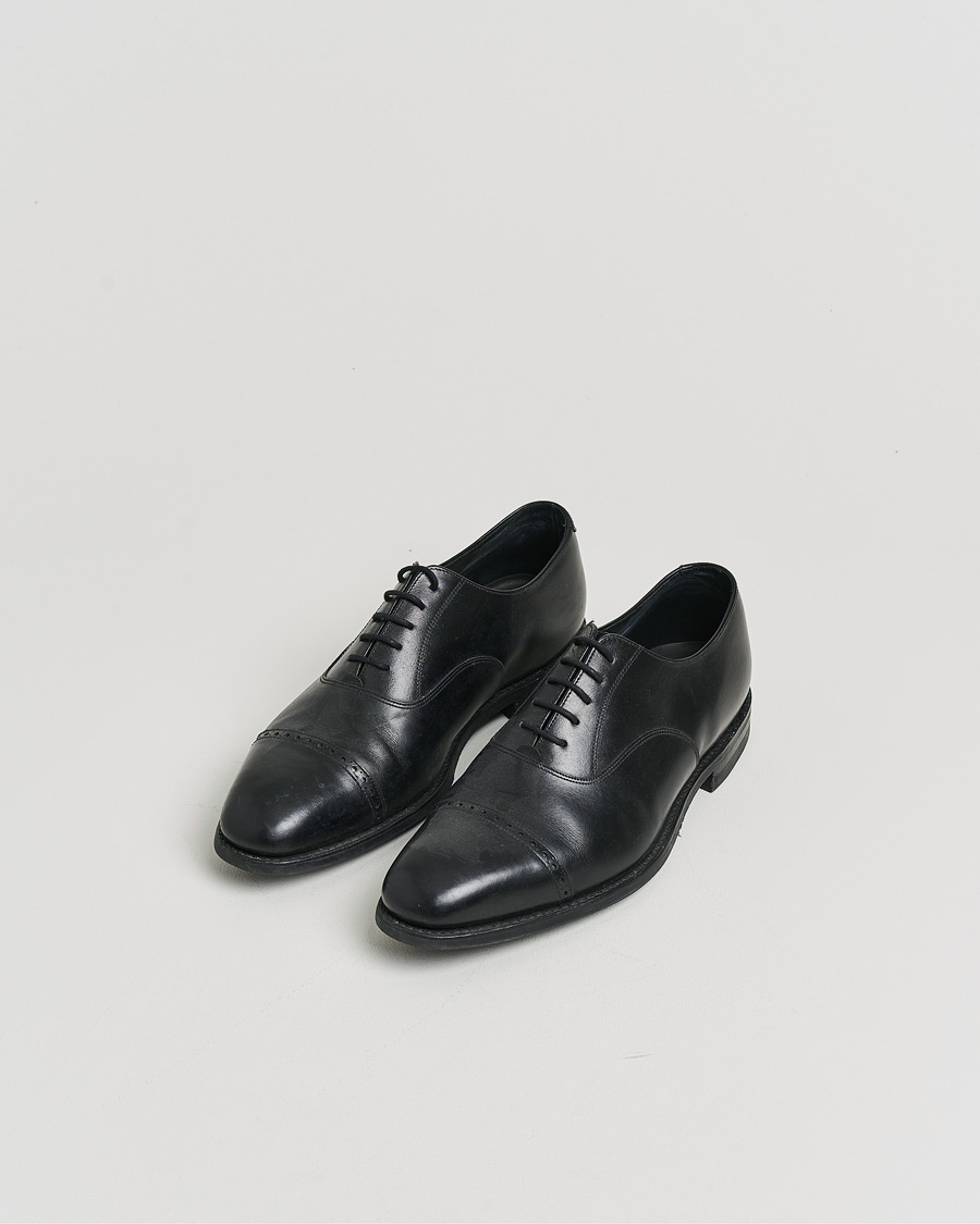 Heren | Loake 1880 Cadogan Oxford Black Calf UK9 - EU43 | Pre-owned | Loake 1880 Cadogan Oxford Black Calf UK9 - EU43