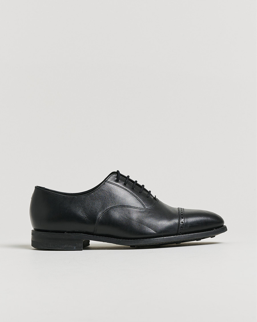 Heren | Loake 1880 Cadogan Oxford Black Calf UK9 - EU43 | Pre-owned | Loake 1880 Cadogan Oxford Black Calf UK9 - EU43