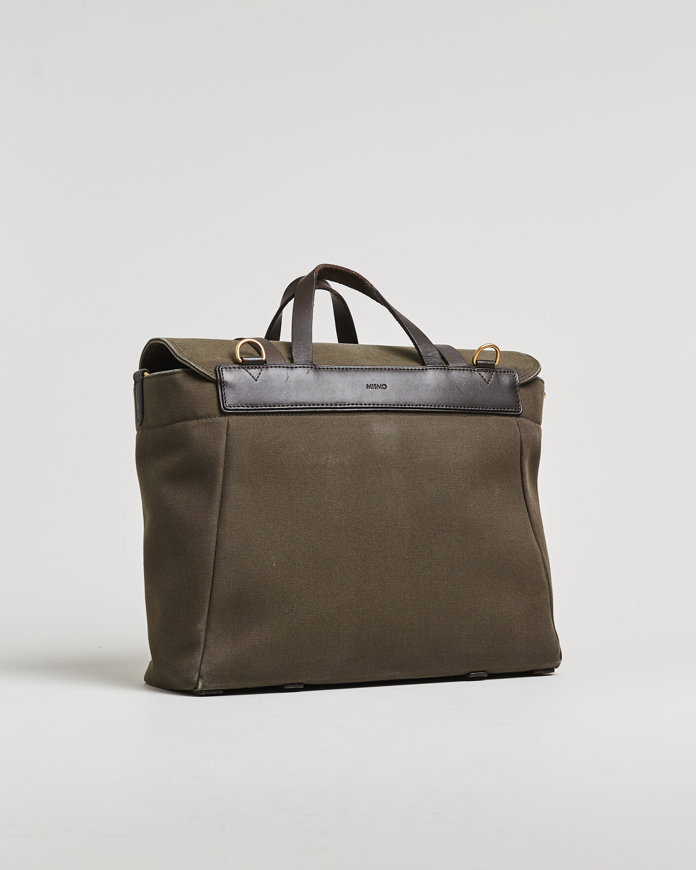 Heren | Pre-owned Accessoires | Pre-owned | Mismo M/S Satchel Army/Dark Brown