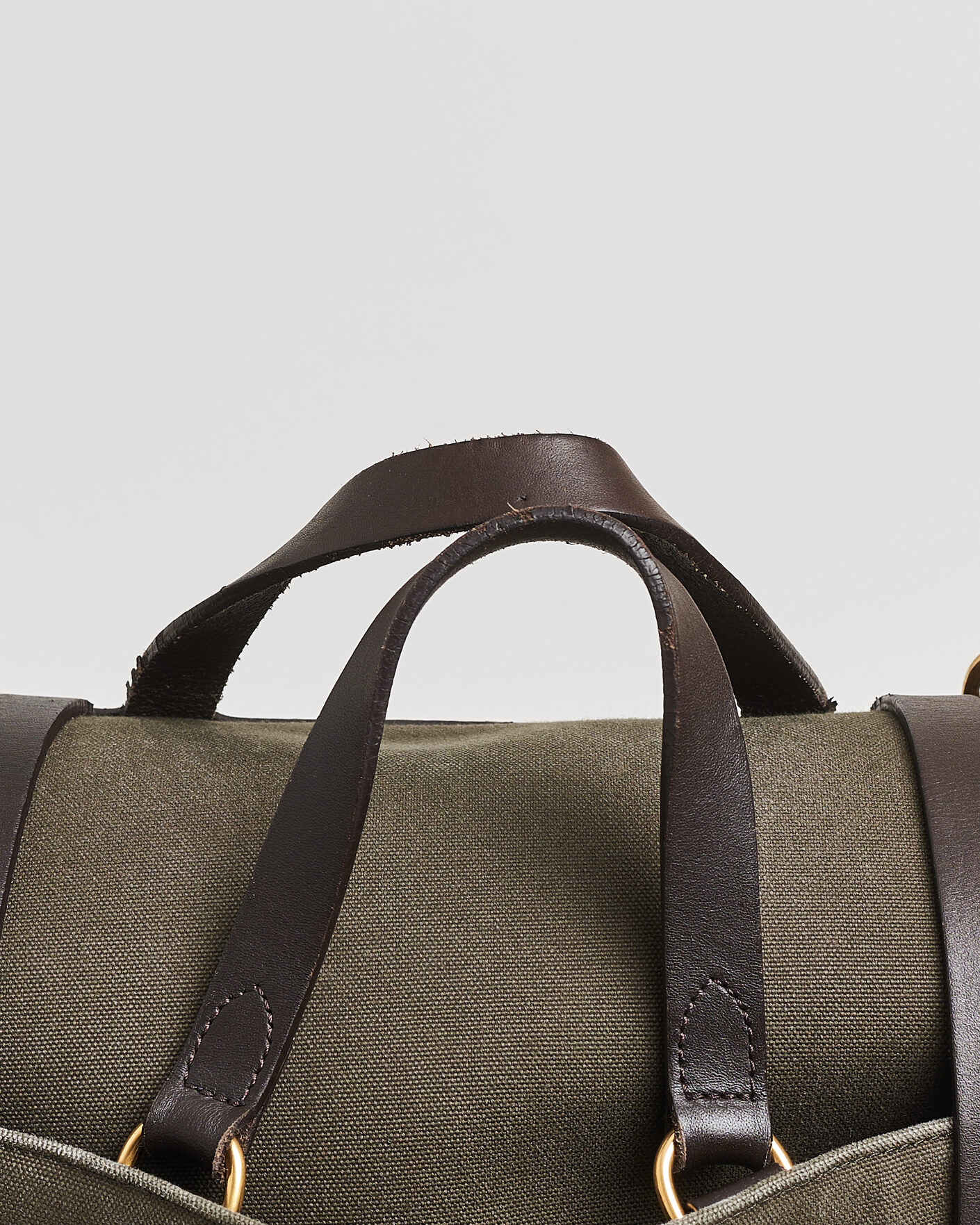 Heren | Pre-owned Accessoires | Pre-owned | Mismo M/S Satchel Army/Dark Brown