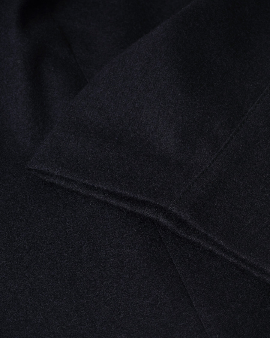 Heren | The Gigi Tonga Stretch Flannel Pleated Trousers Navy 48 | Pre-owned | The Gigi Tonga Stretch Flannel Pleated Trousers Navy 48