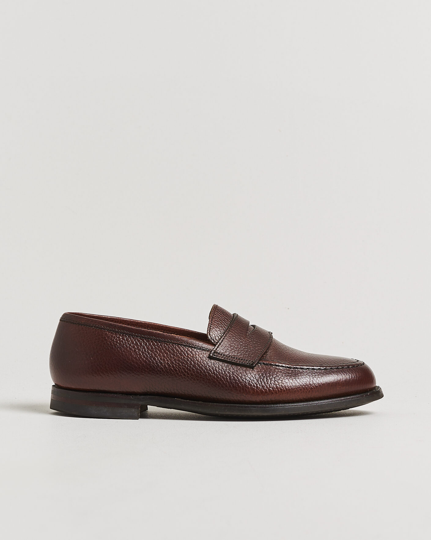 Heren | Pre-owned Goodyear genaaide schoenen | Pre-owned | Crockett & Jones Boston City Sole Dark Brown Calf UK7 - EU41