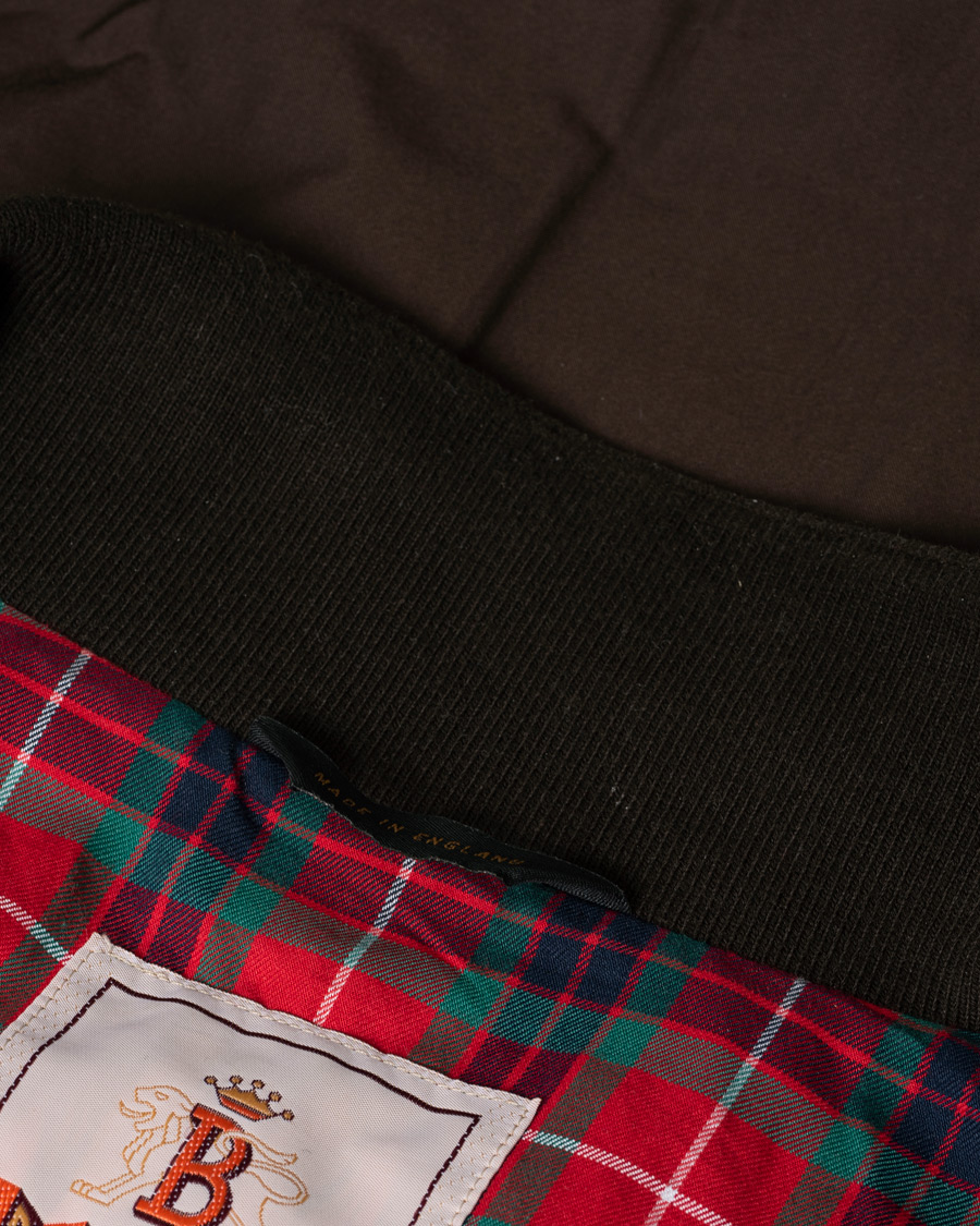 Heren | Jassen | Pre-owned | Baracuta G9 Original Harrington Jacket Chocolate UK38 - EU48