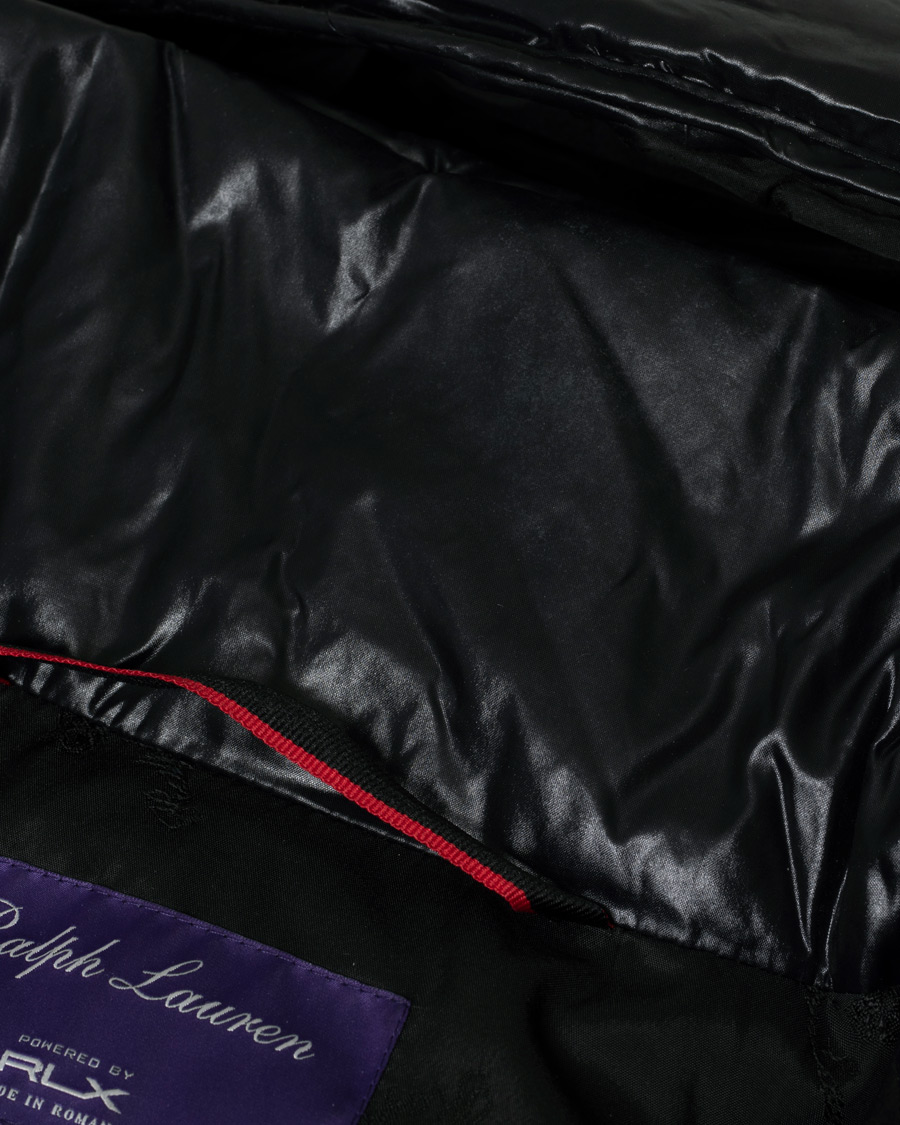 Heren | Ralph Lauren Purple Label Nylon Down Jacket Black M | Pre-owned | Ralph Lauren Purple Label Nylon Down Jacket Black M