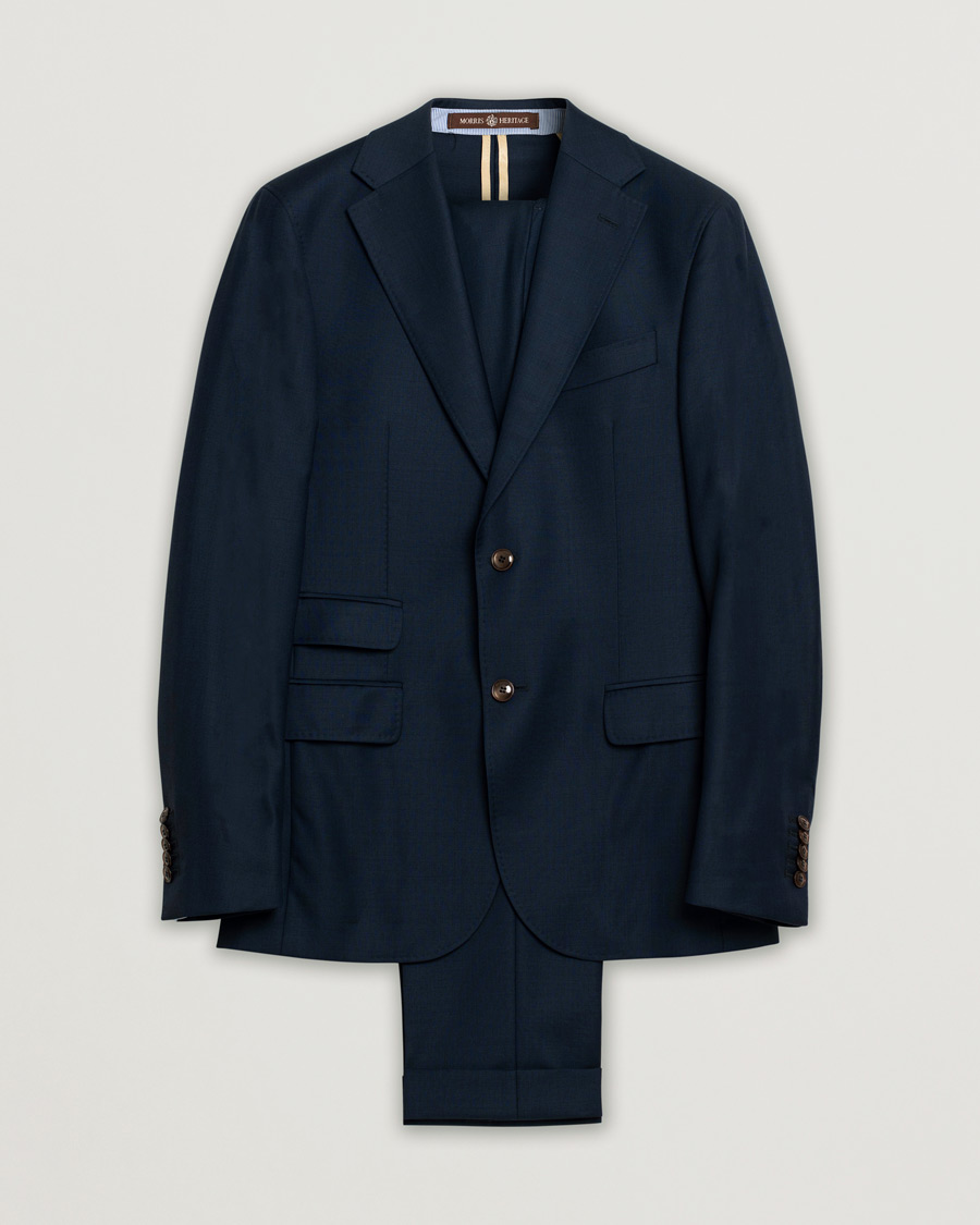 Heren | Pre-owned Pakken | Pre-owned | Morris Heritage Suit Navy 46
