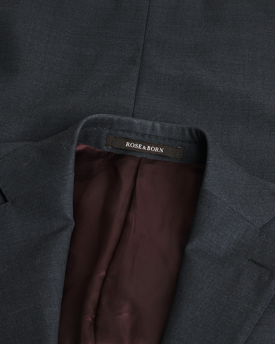 Heren | Pre-owned Blazers | Pre-owned | Rose & Born Wool Blazer Grey 46