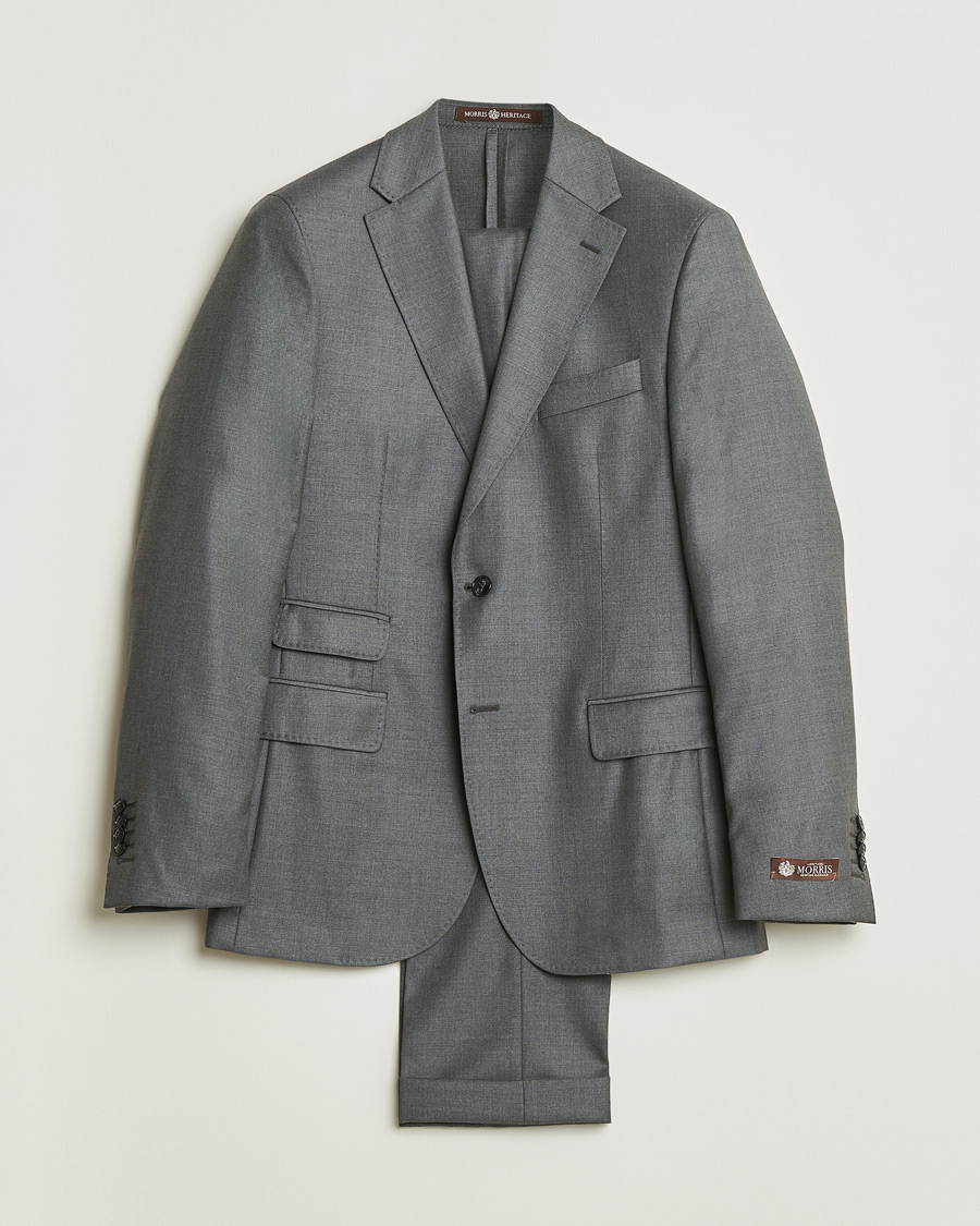 Heren | Pre-owned Pakken | Pre-owned | Morris Heritage Wool Suit Grey 50