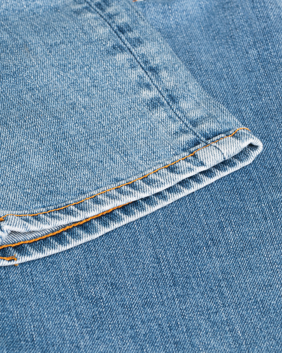 Heren | Nudie Jeans Lean Dean Organic Jeans Lost Orange | Pre-owned | Nudie Jeans Lean Dean Organic Jeans Lost Orange