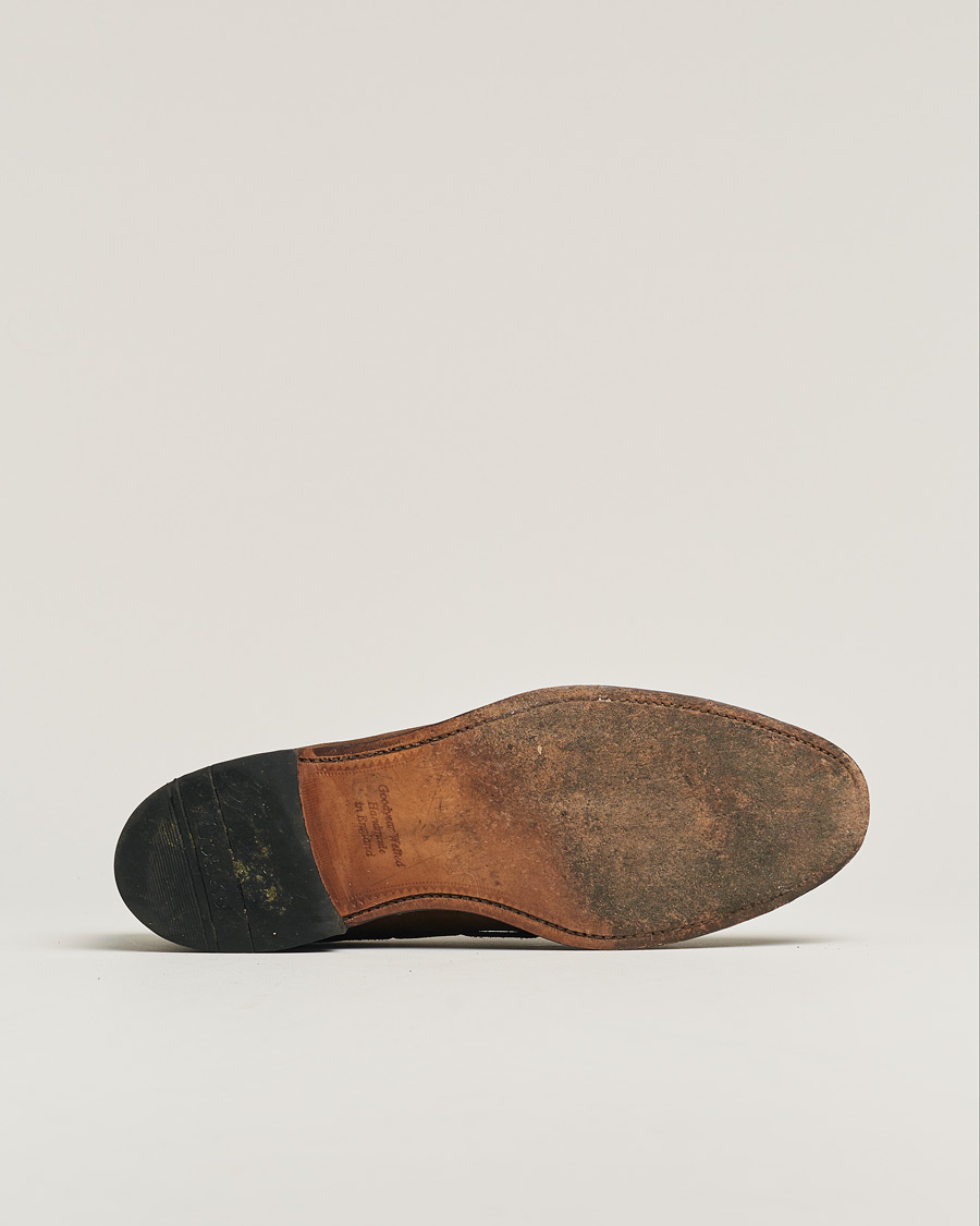 Heren | Loake 1880 Lincoln Tassel Loafer Brown Suede UK10,5 - EU44,5 | Pre-owned | Loake 1880 Lincoln Tassel Loafer Brown Suede UK10,5 - EU44,5