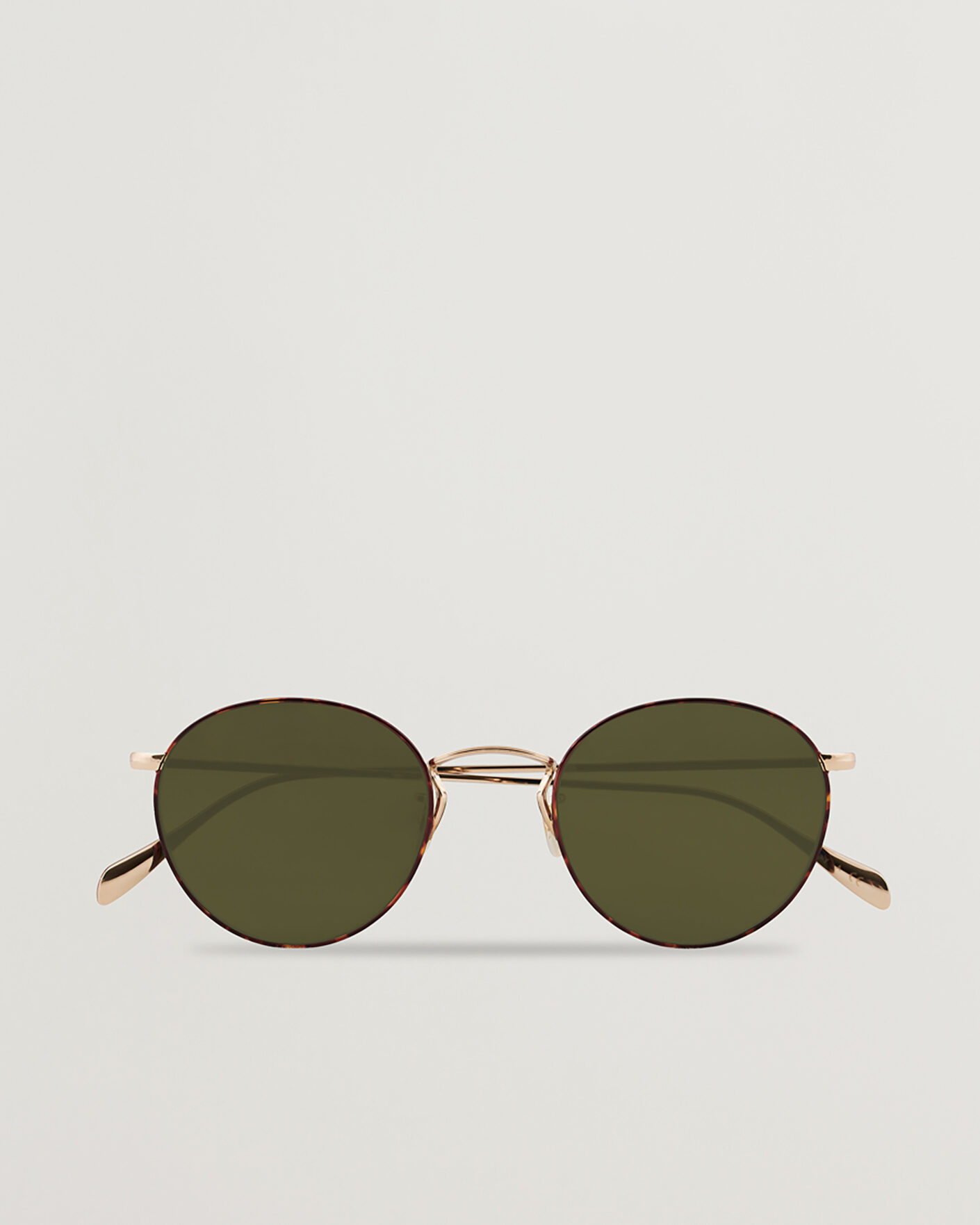 Heren | Pre-owned Accessoires | Pre-owned | Oliver Peoples 0OV1186S Sunglasses Gold/Tortoise