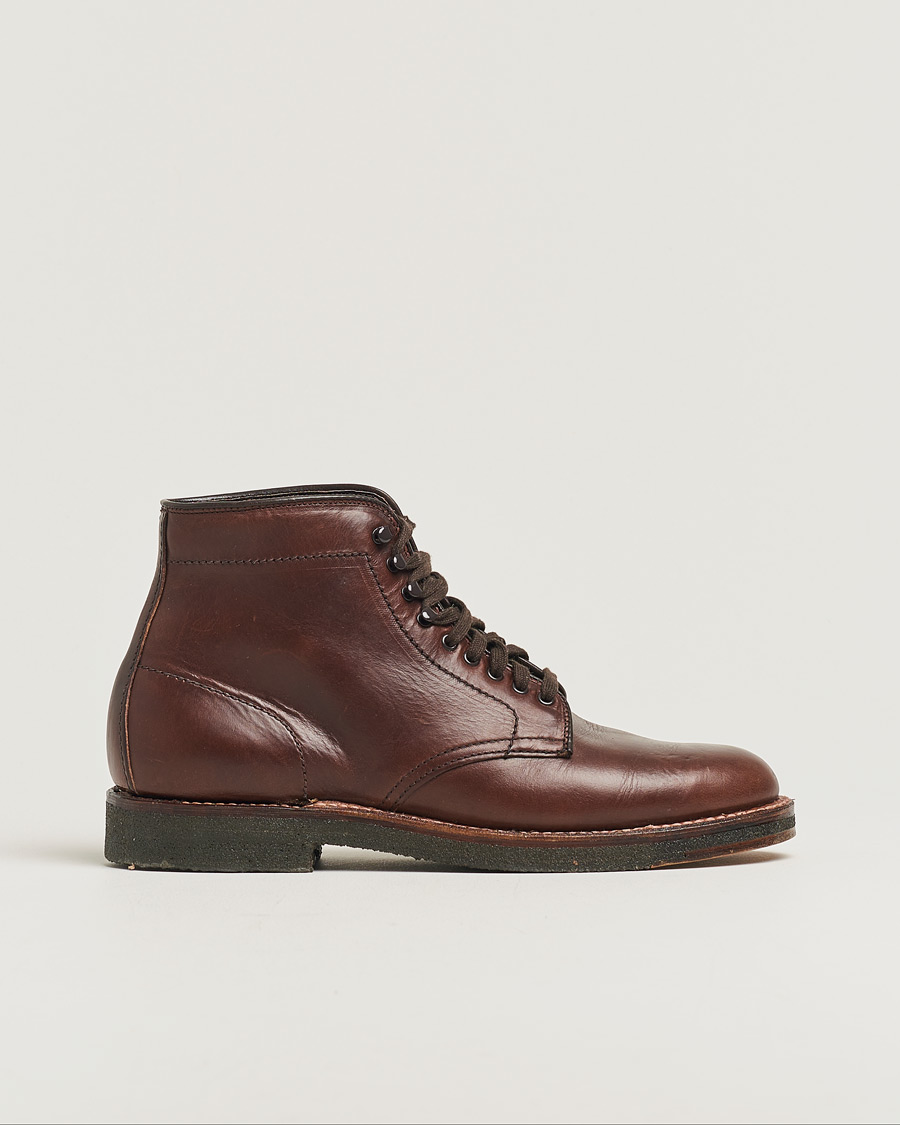 Heren | Alden N6808 Boot Dark Brown Calf US7,5 - EU41 | Pre-owned | Alden N6808 Boot Dark Brown Calf US7,5 - EU41